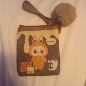 NWT labubu coin purse